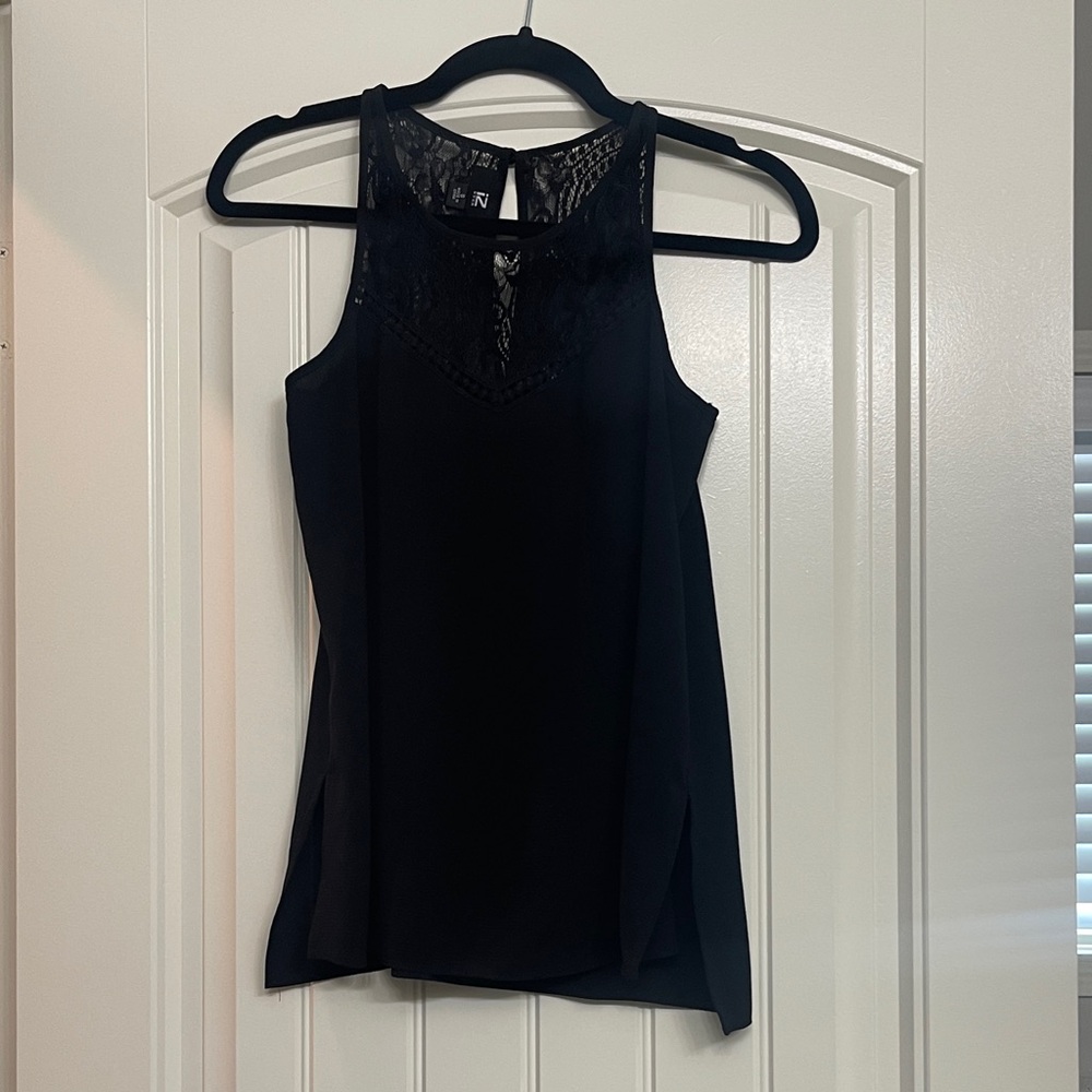 Black Sleeveless Top